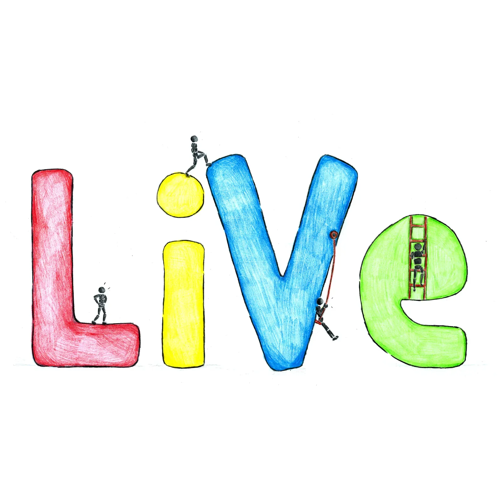 “Stick Figure” series and Life