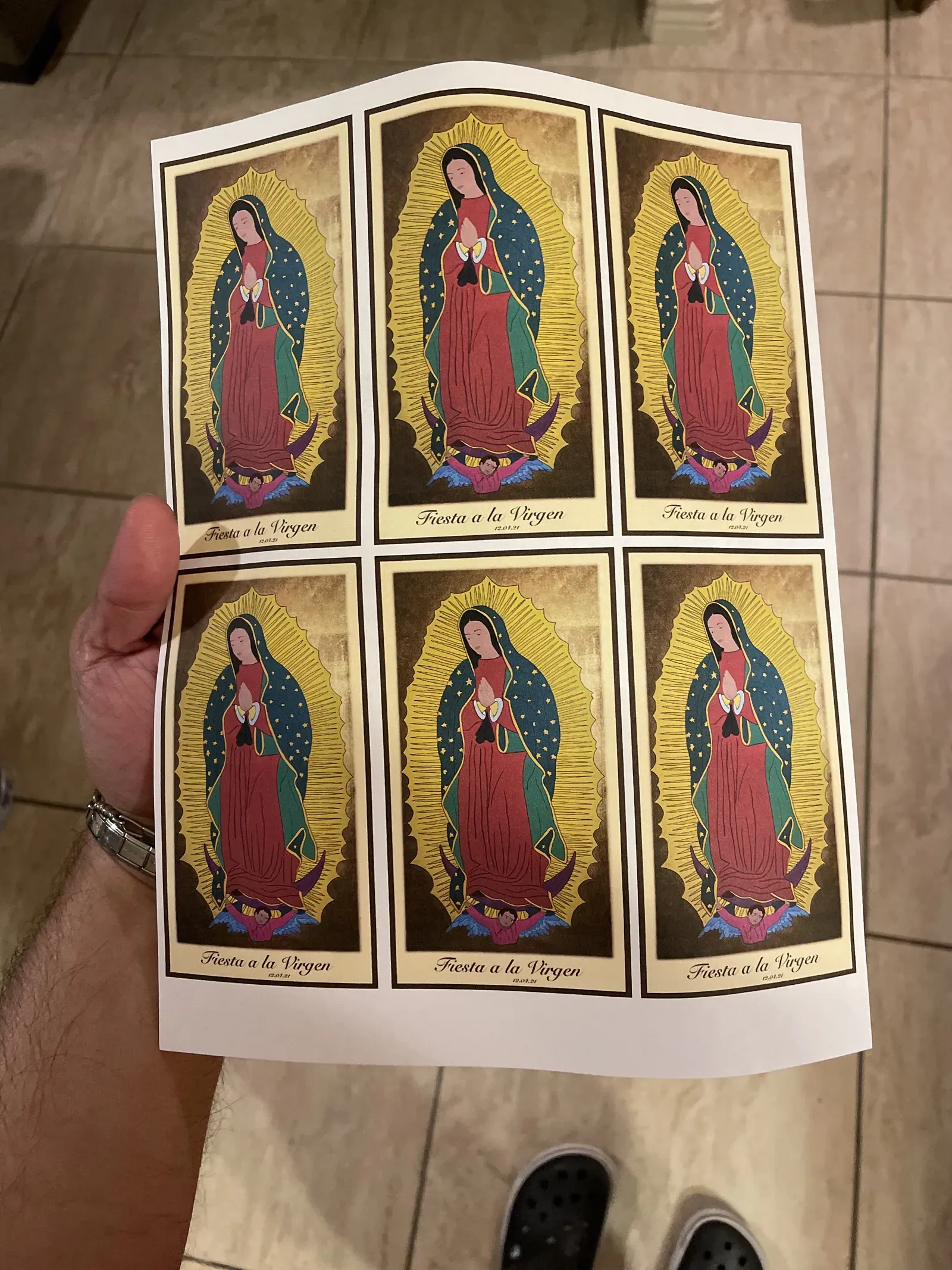 Fiesta a La Virgen