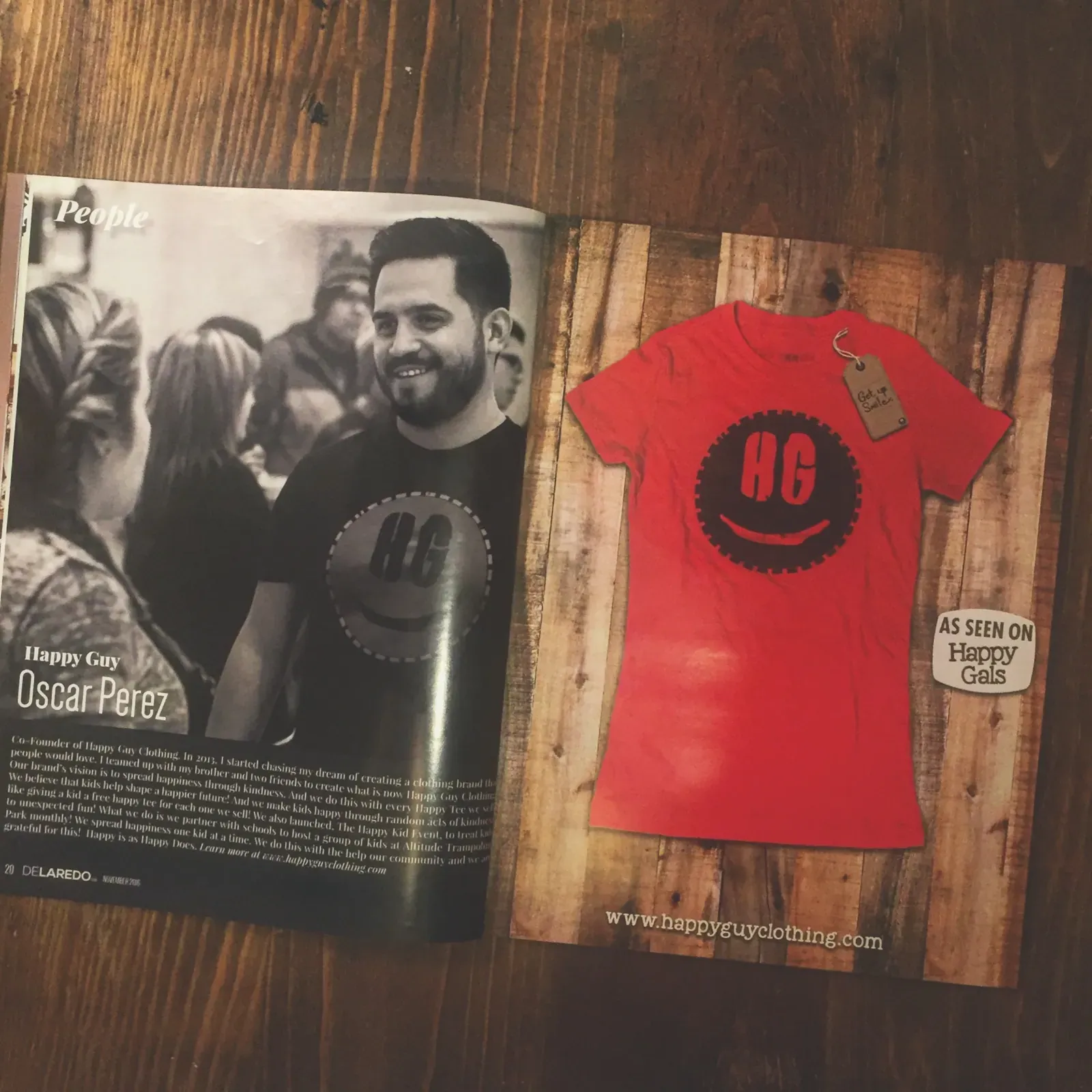 Interviewed by DeLaredo Magazine