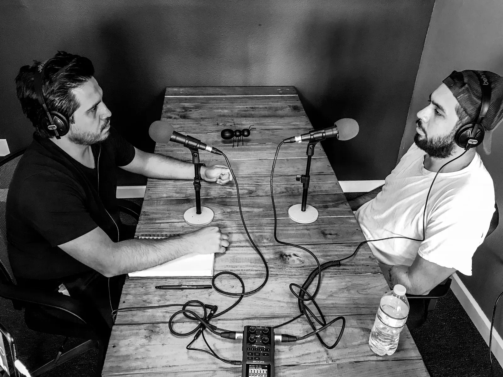 Interviewed artist Mauro Martinez