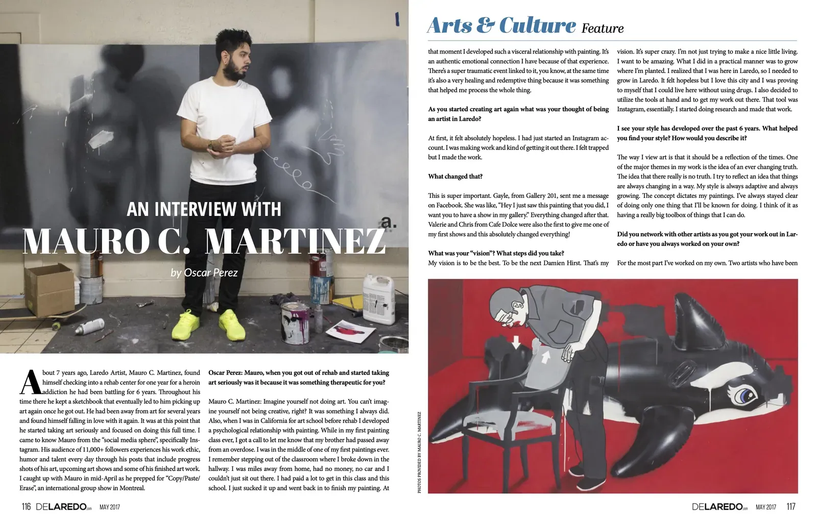 Interviewing Mauro C. Martinez