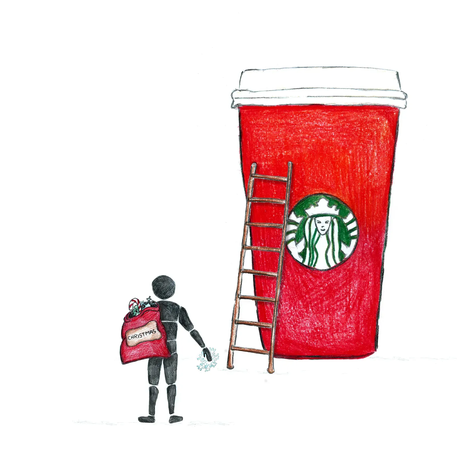 It lacks Holiday spirit…
