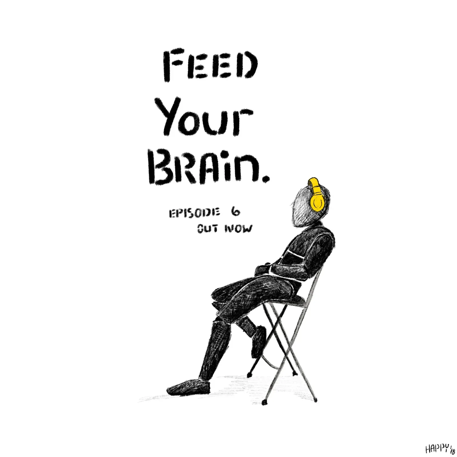 “Feed your Brain” Ad Design