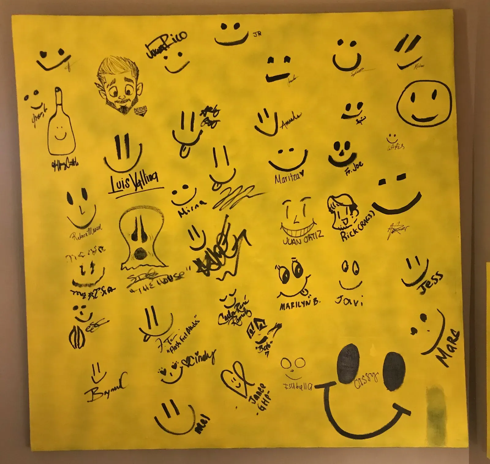 Update: Happy-Face Canvas