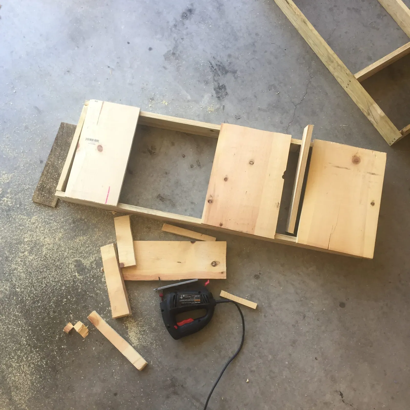 building the happy guy display