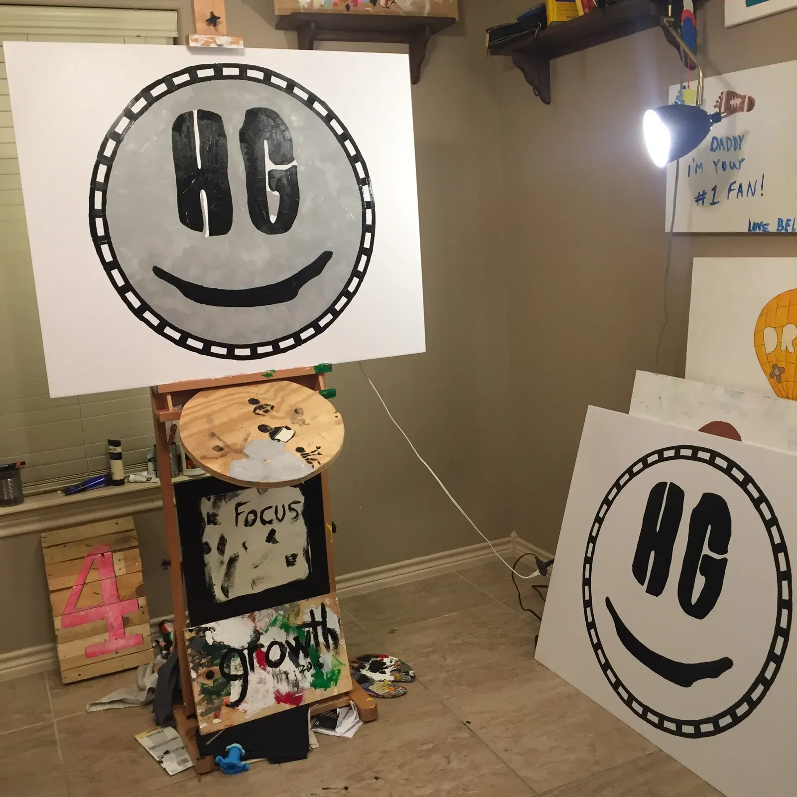 Happy Guy pop-up shop at the mall