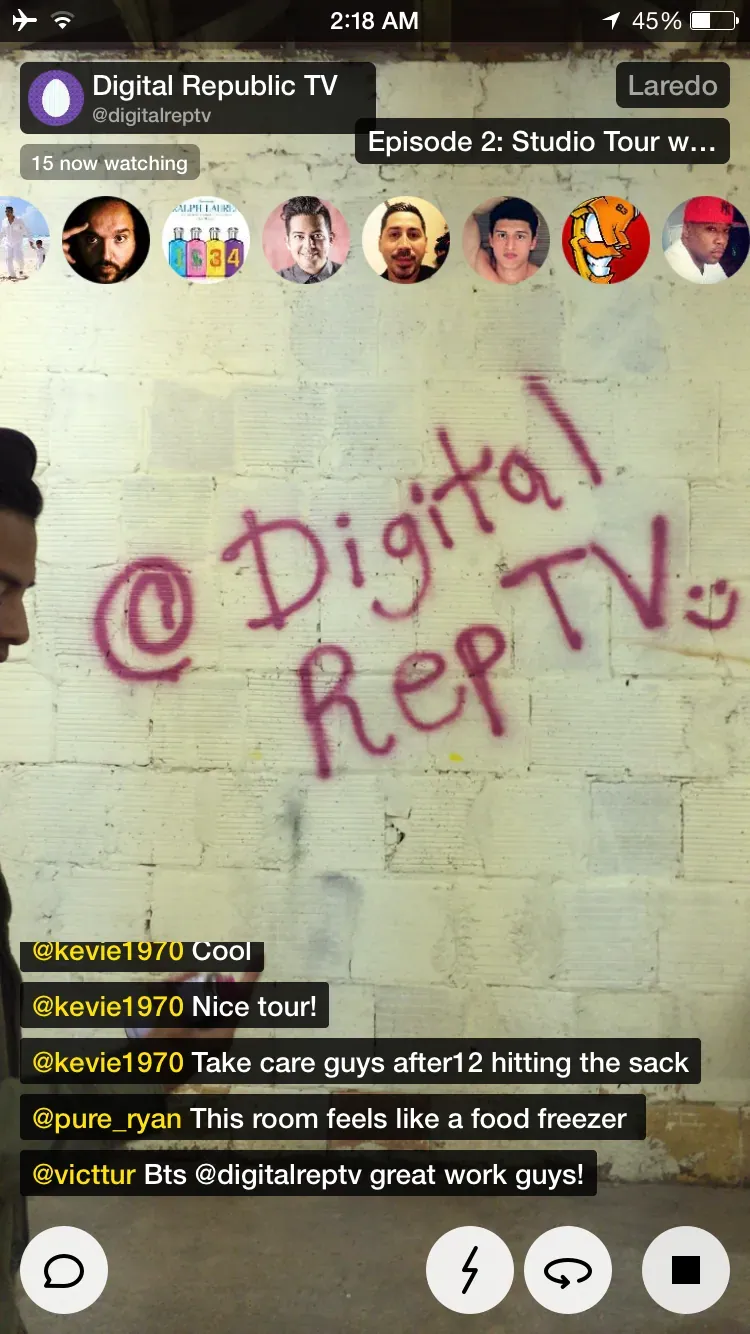 Digital Republic TV on Meerkat