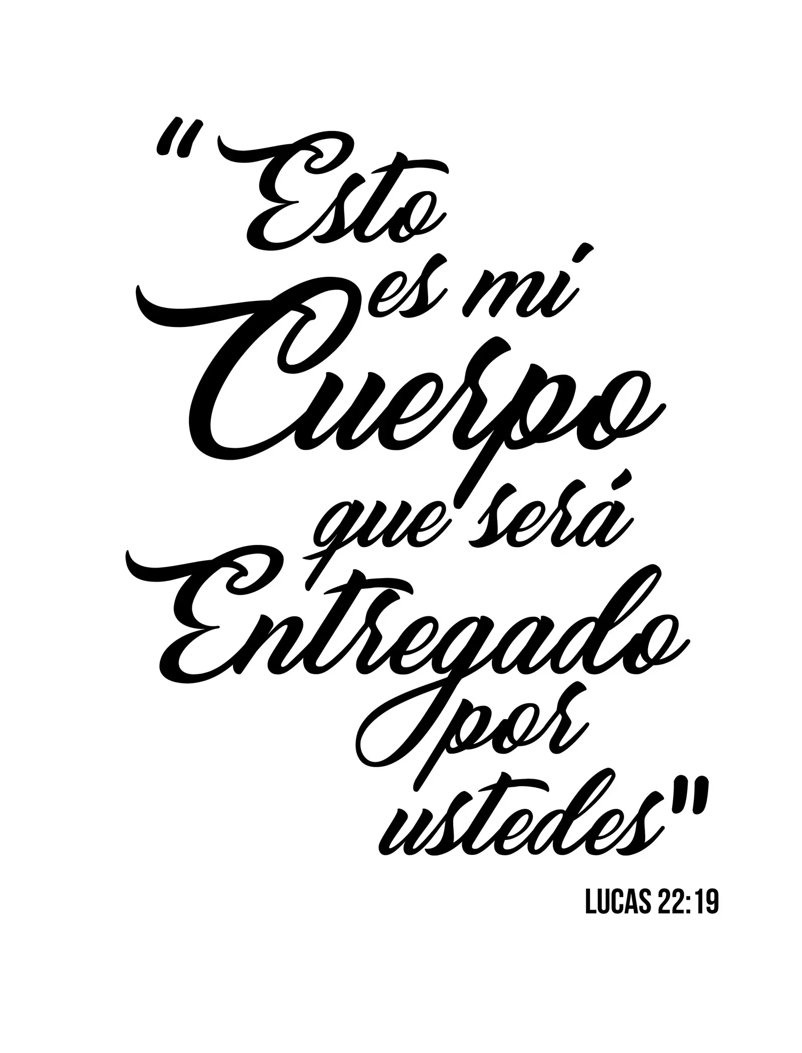 Scripture at Chapel