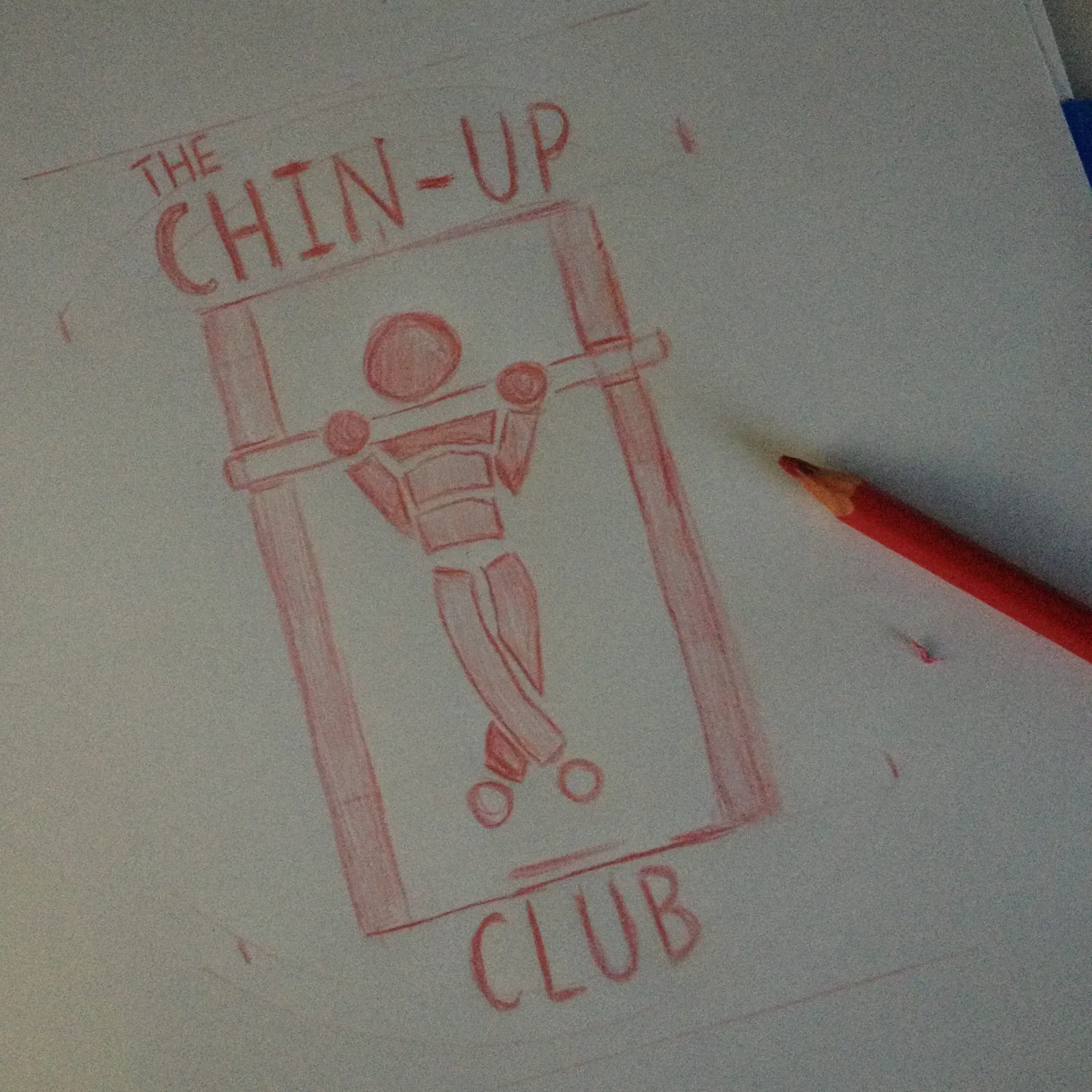G7 Chin-Up Club tee design