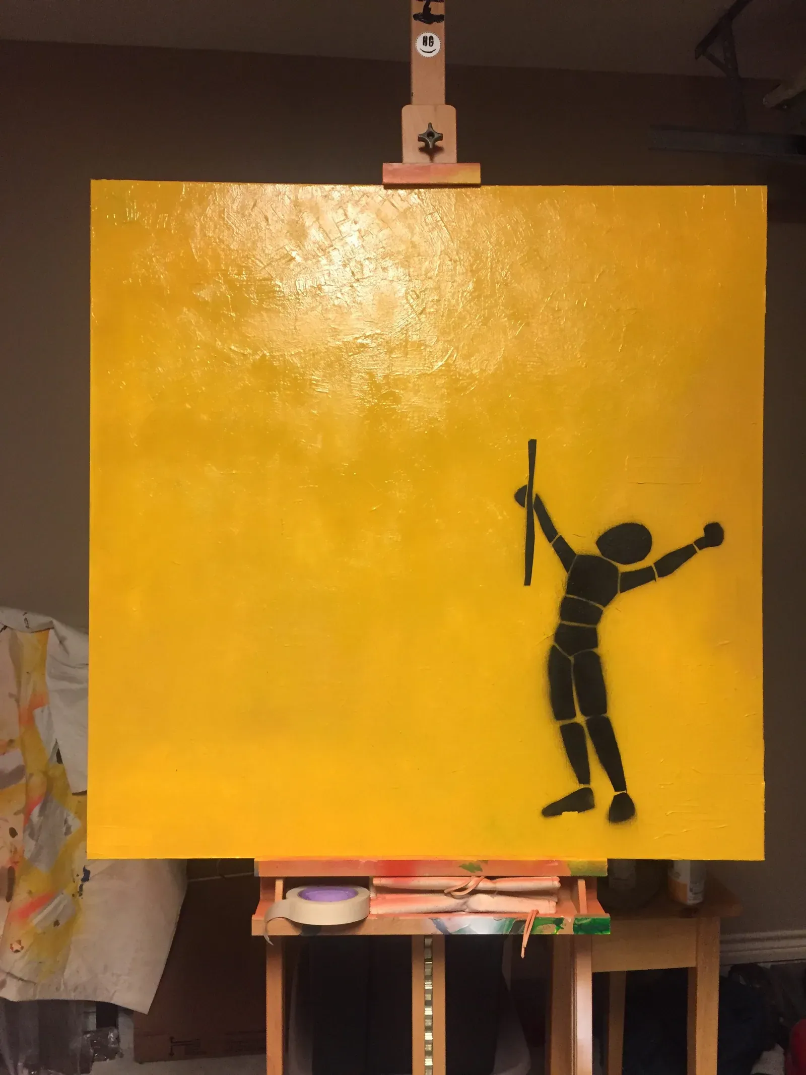 “Do Not Fear” painting