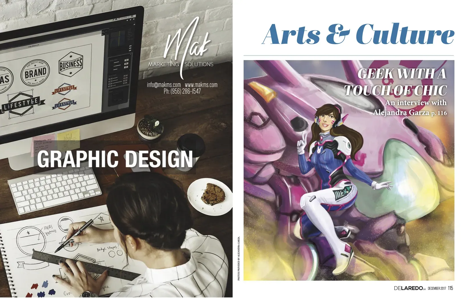 Interviewed artist Alejandra Garza