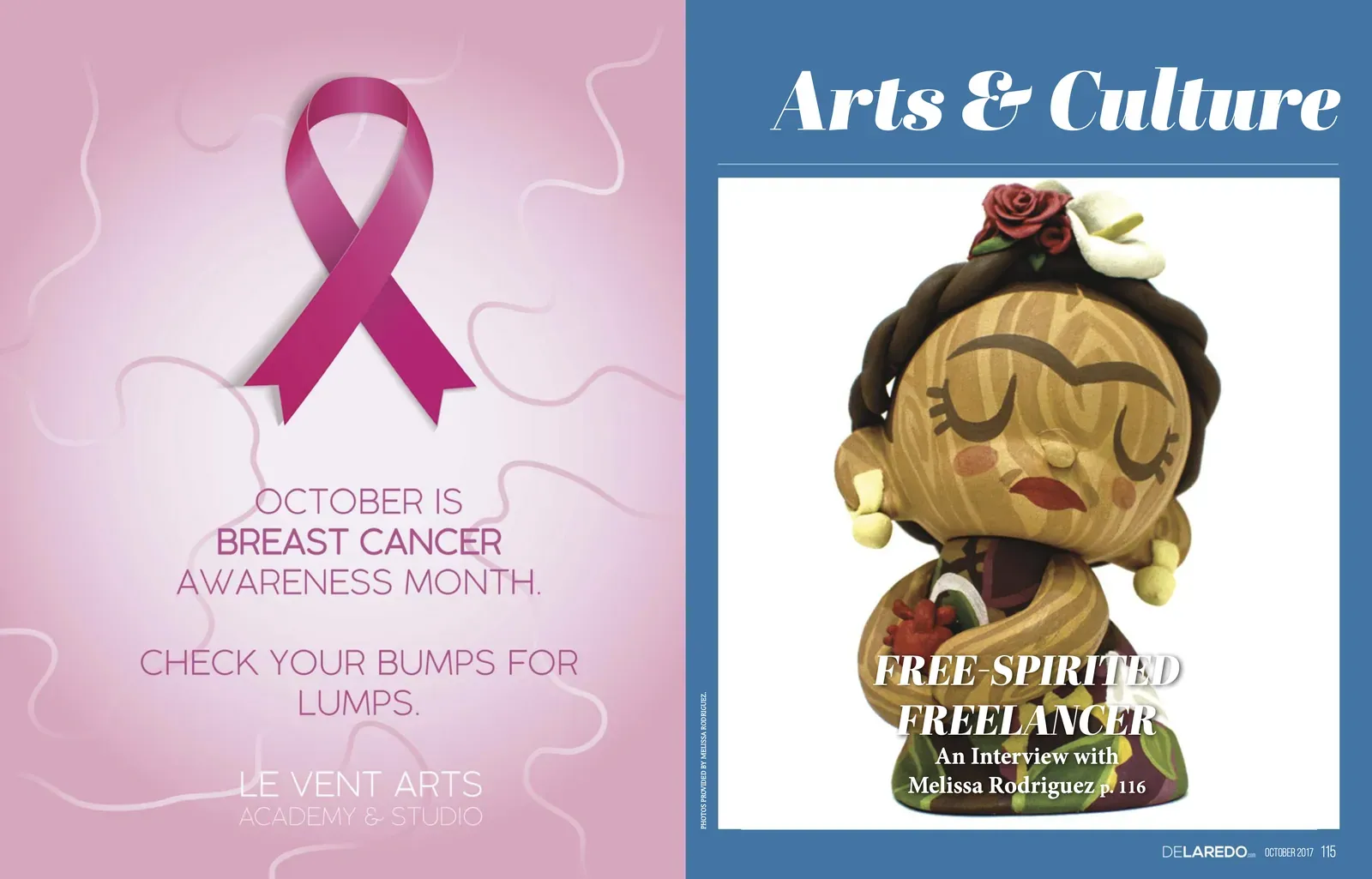 Interviewed artist Melissa “Melly” Rodriguez