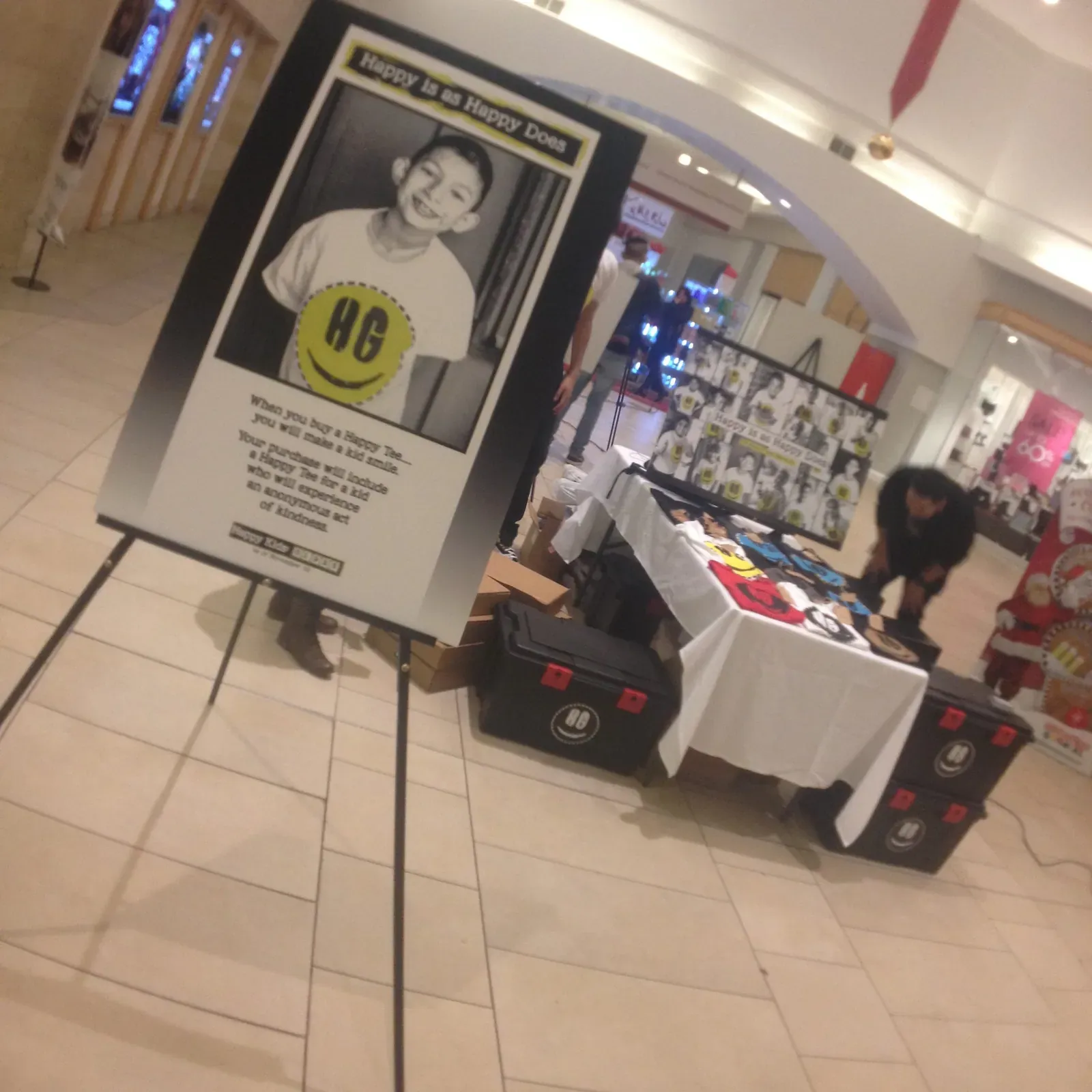 Happy Guy pop-up shop