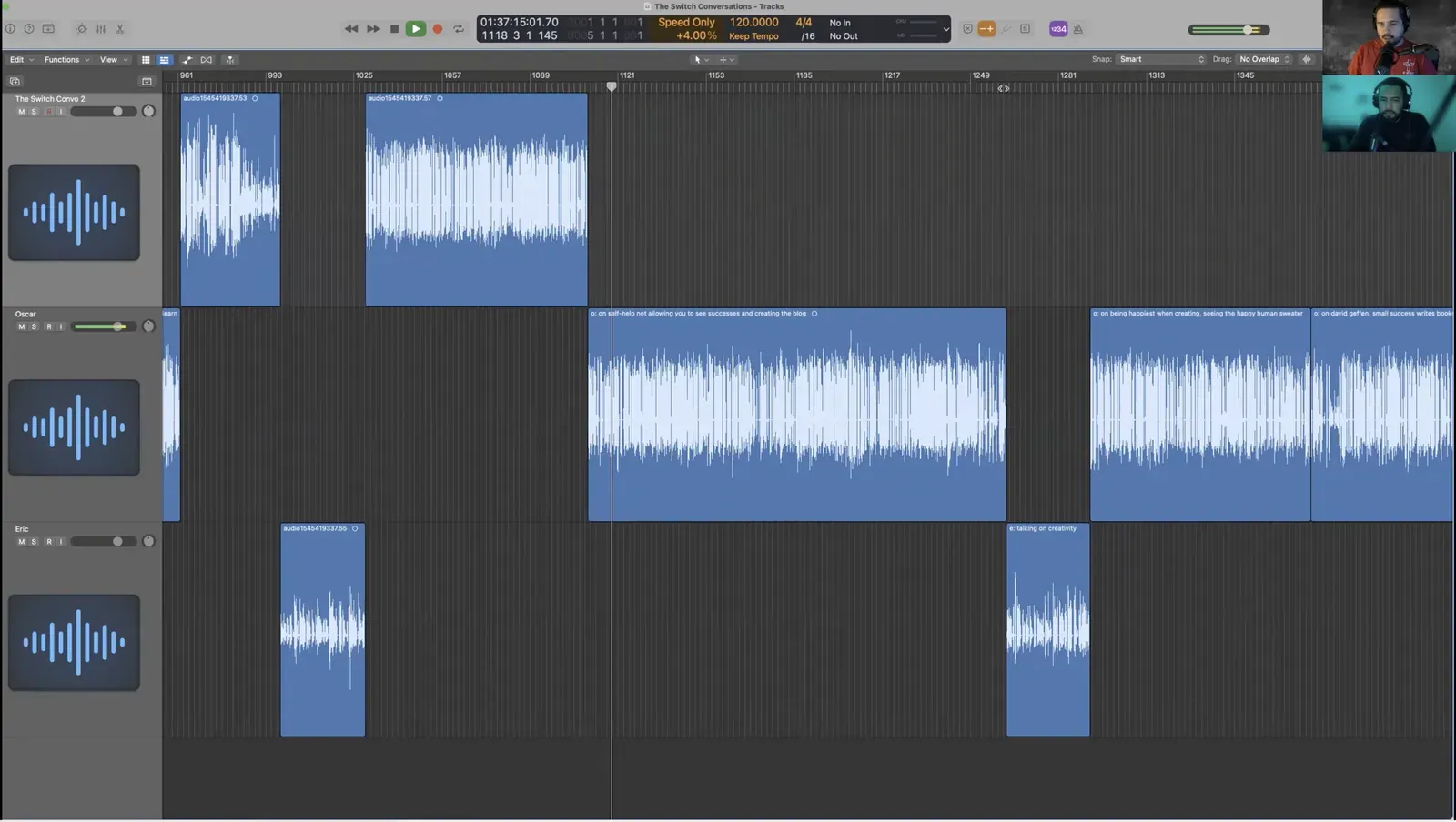 Started recording The Switch again