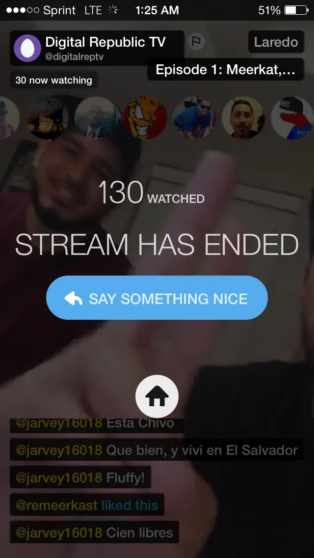 Digital Republic TV on Meerkat