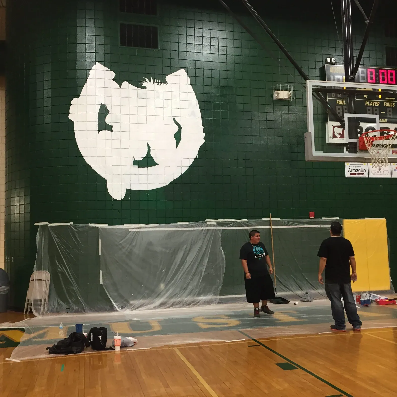 Nixon Mustang mural w/ Sketch83