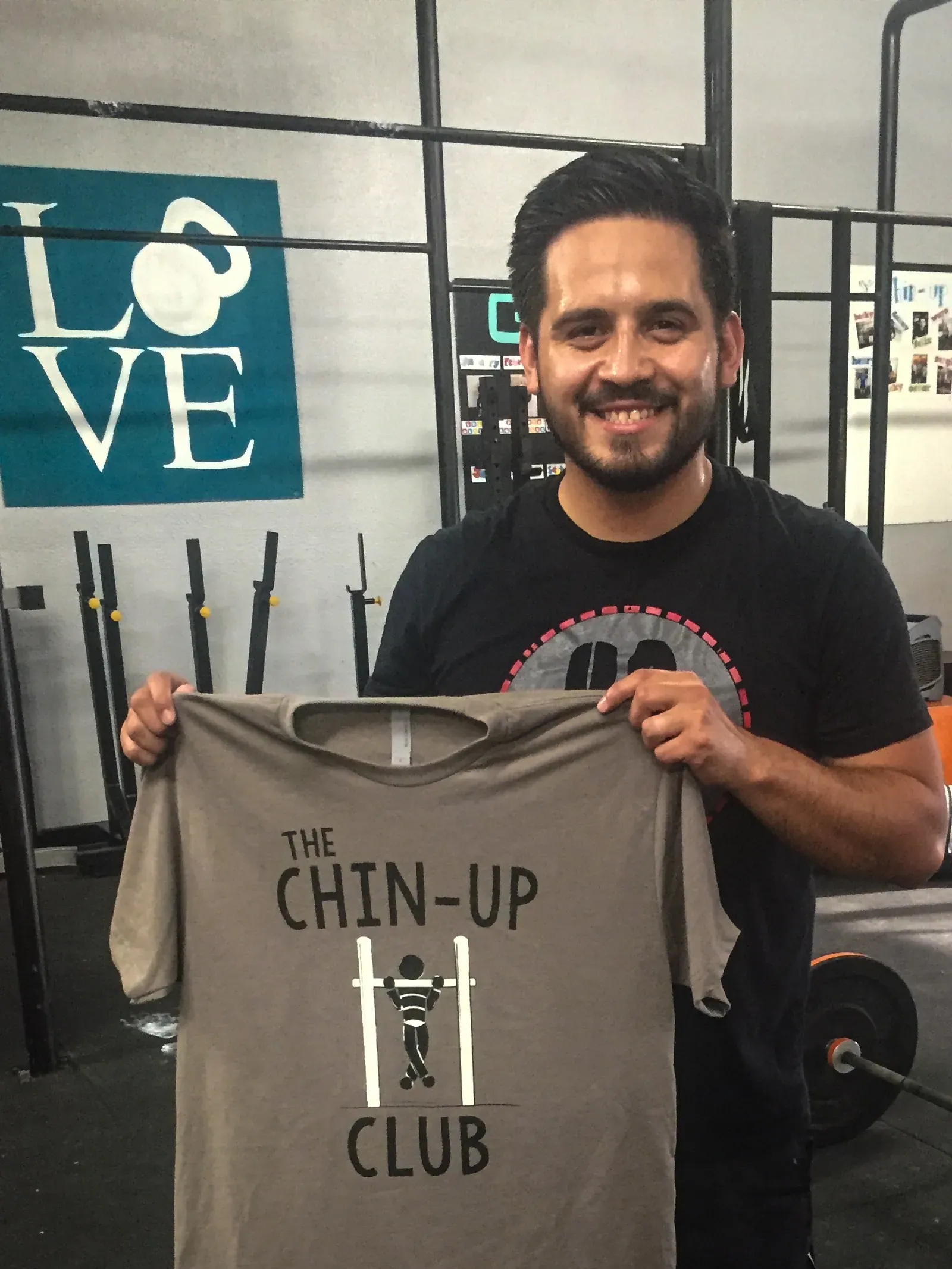 G7 Chin-Up Club tee design