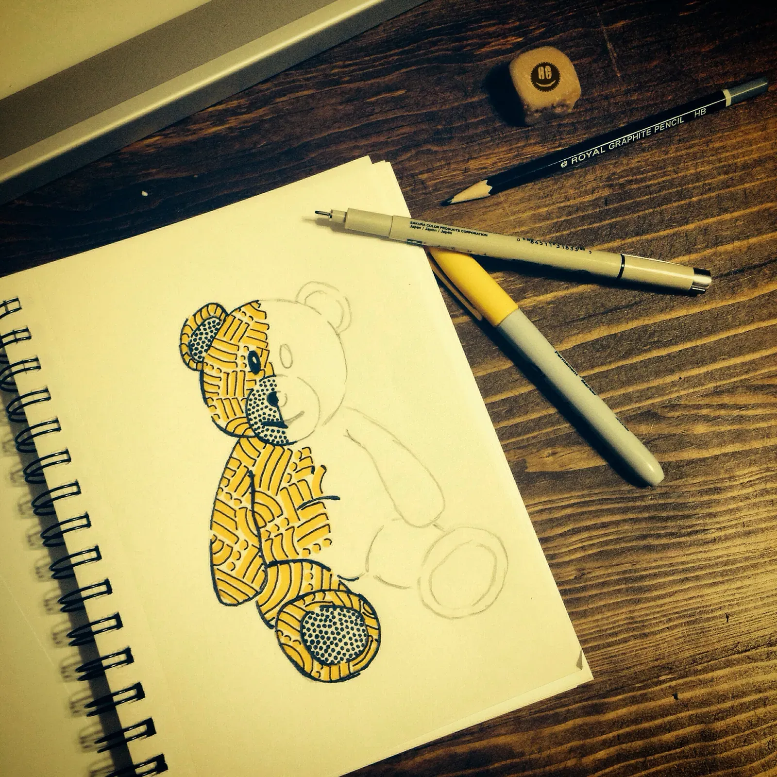developing the doodle pattern (pt. 2)
