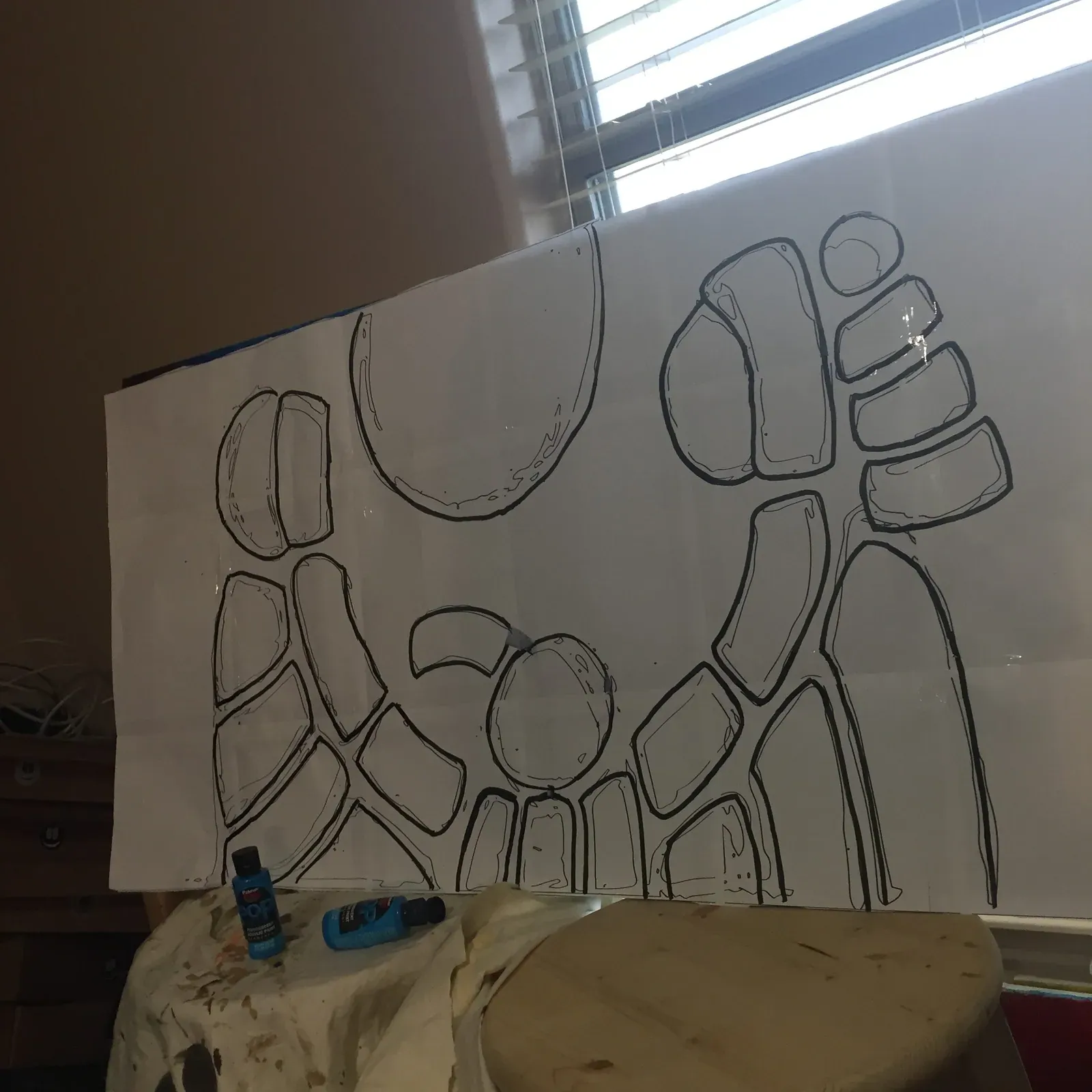 the doodle pattern is a somebody