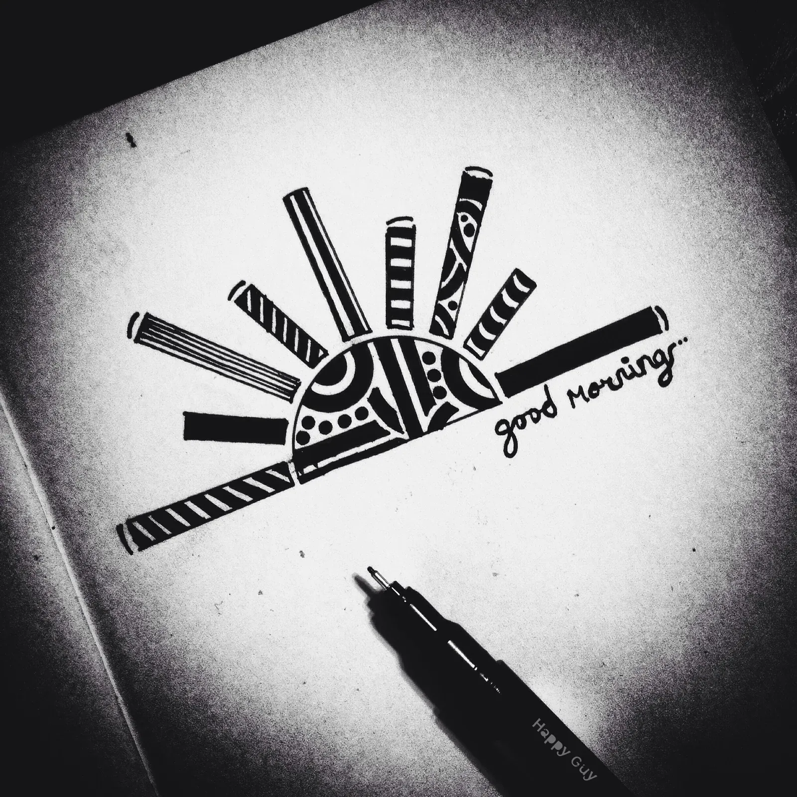 developing this doodle pattern